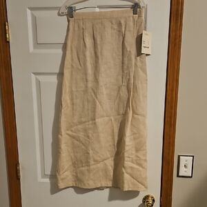 100% Linen Skirt